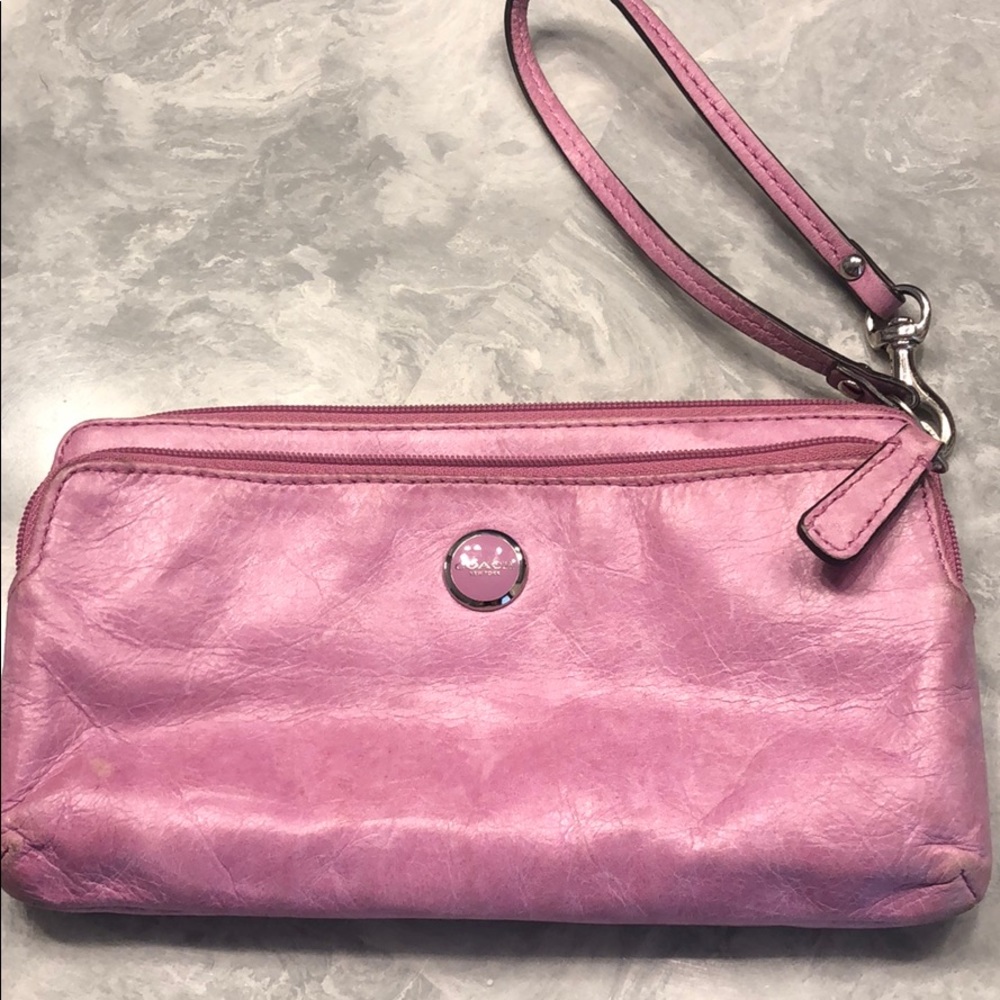 Authentic Coach wristlet
